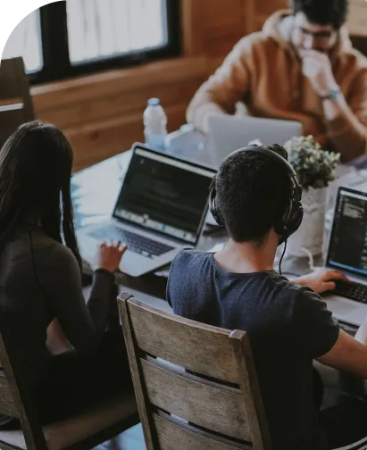 Group of people working